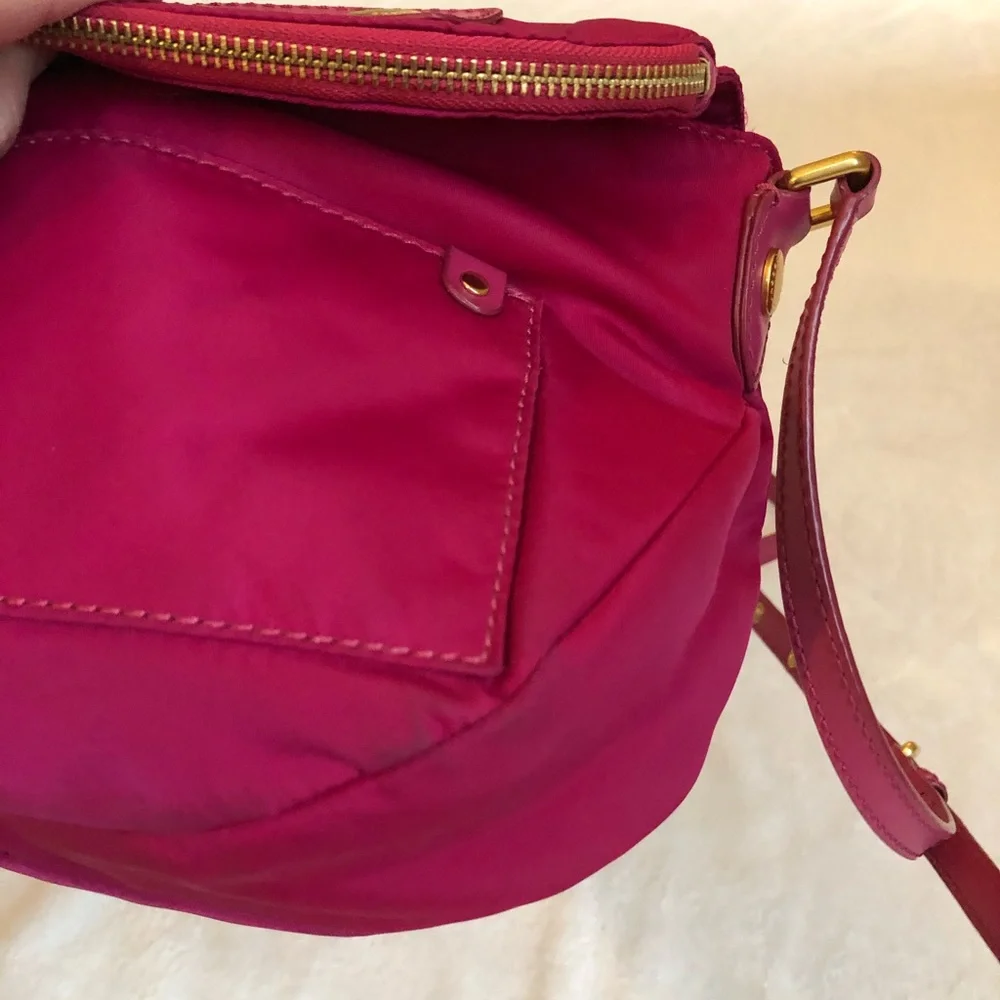 Marc Jacobs Nylon Natasha Mini Crossbody pink